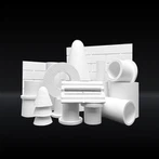 Các bộ phận hình thành chân không tùy chỉnh bằng sợi gốm 1260C